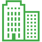 A green check mark icon inside a green circle on a white background, symbolizing approved janitorial service.