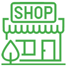 A solid green square with no additional patterns, text, or objects visible—reminiscent of the clean and simple look achieved by a professional janitorial service.